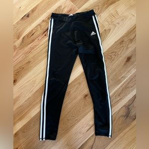 Adidas black leggings size 14